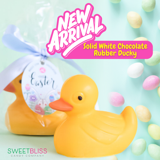 WHITE CHOCOLATE RUBBER DUCKS