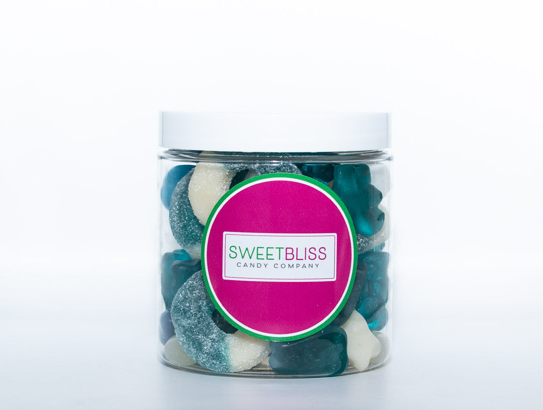 HOLIDAY SMALL GOURMET CANDY MIX JARS