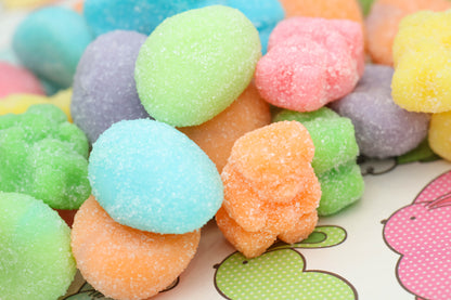 Pastel Egg and Bear Bliss Gummy Mix Jars